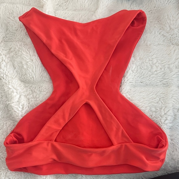 Mikoh Vibrant Coral Top - Picture 3 of 4